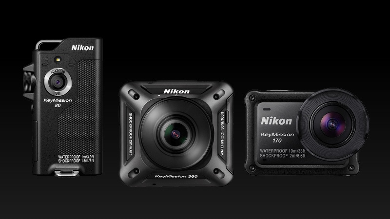 Nikon Announces New KeyMission Rugged Action Cameras at Photokina 2016