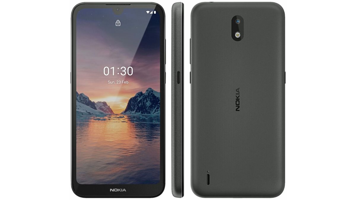 Nokia 1.3 Render Leak Shows Waterdrop Notch Display, Single Rear Camera