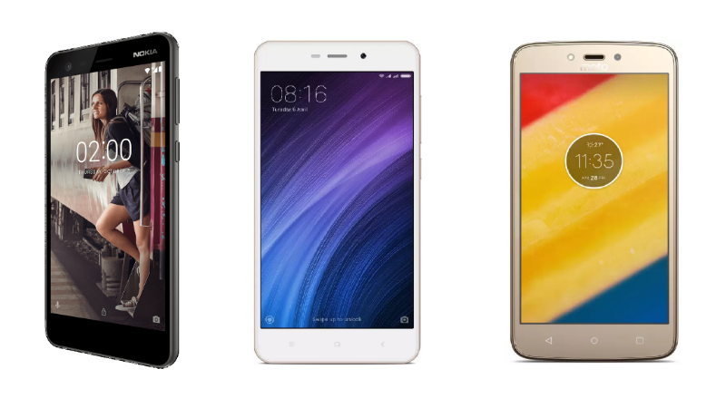 Nokia 2 vs Redmi 4A vs Moto C Plus: Price in India, Specifications, Features Compared