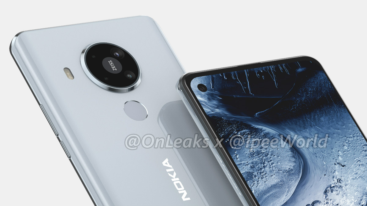 Nokia 7.3 Leaked Renders Tip Quad Rear Cameras, Fingerprint Sensor