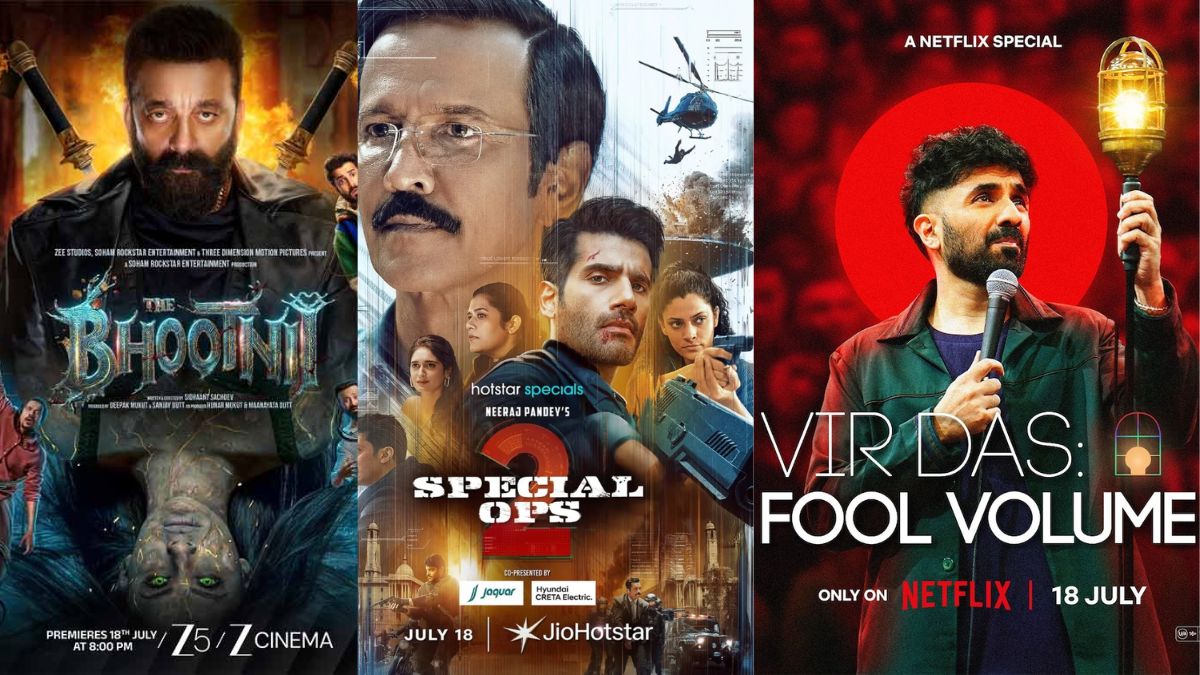 OTT Releases This Week (July 14 - July 20): Special Ops Season 2, Bhootnii, Bhiaravam, Untamed, and More