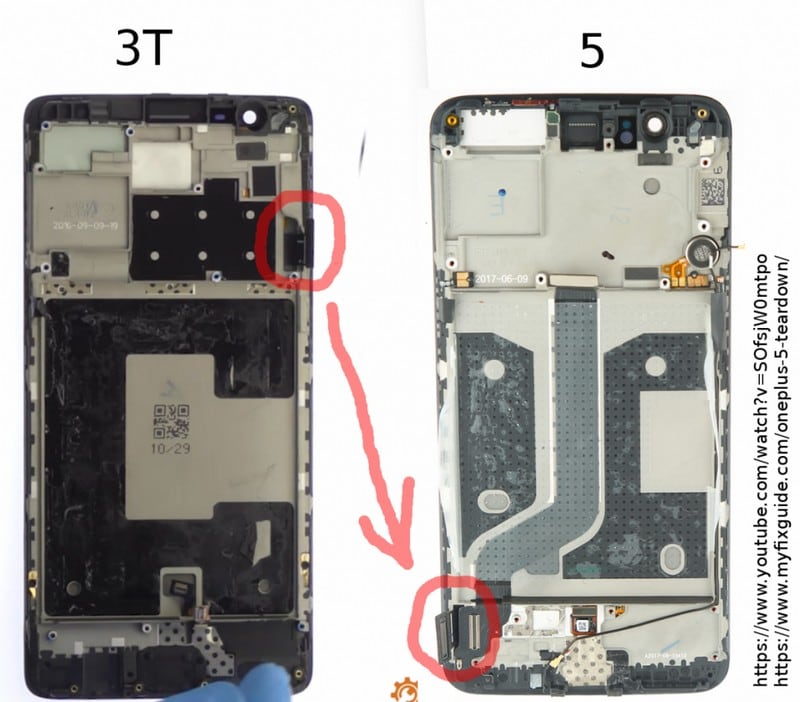 OnePlus3T OnePlus5 Teardown NDTV OnePlus 3T OnePlus 5 Teardown