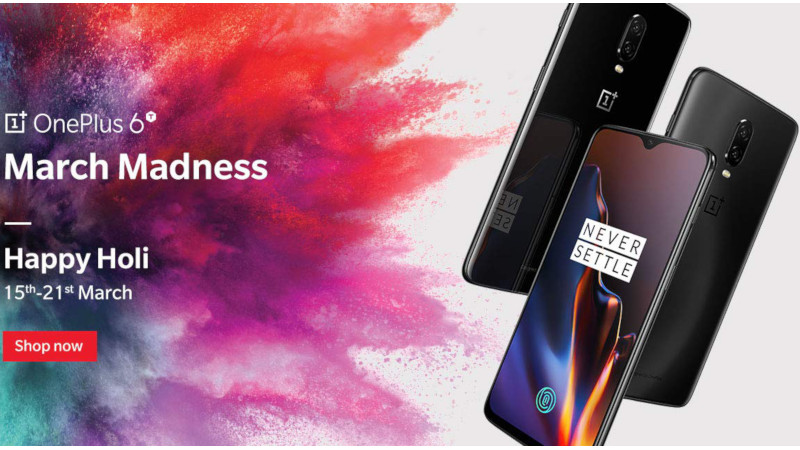 OnePlus 6T Amazon Sale Brings Cashback Offer, No-Cost EMI, Instant Discount