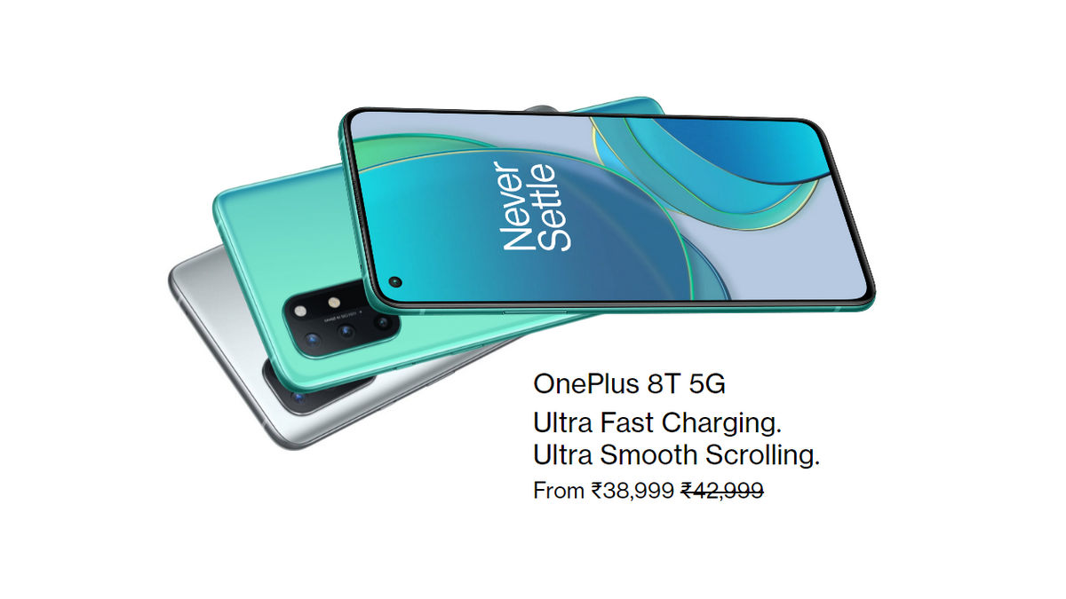 OnePlus 8T Now Starts at Rs. 38,999 After Price Cut Making It Cheaper Than OnePlus 9R