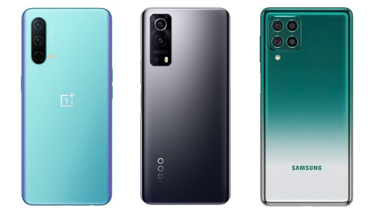 OnePlus Nord CE 5G vs iQoo Z3 vs Samsung Galaxy F62: Price in India, Specifications Compared