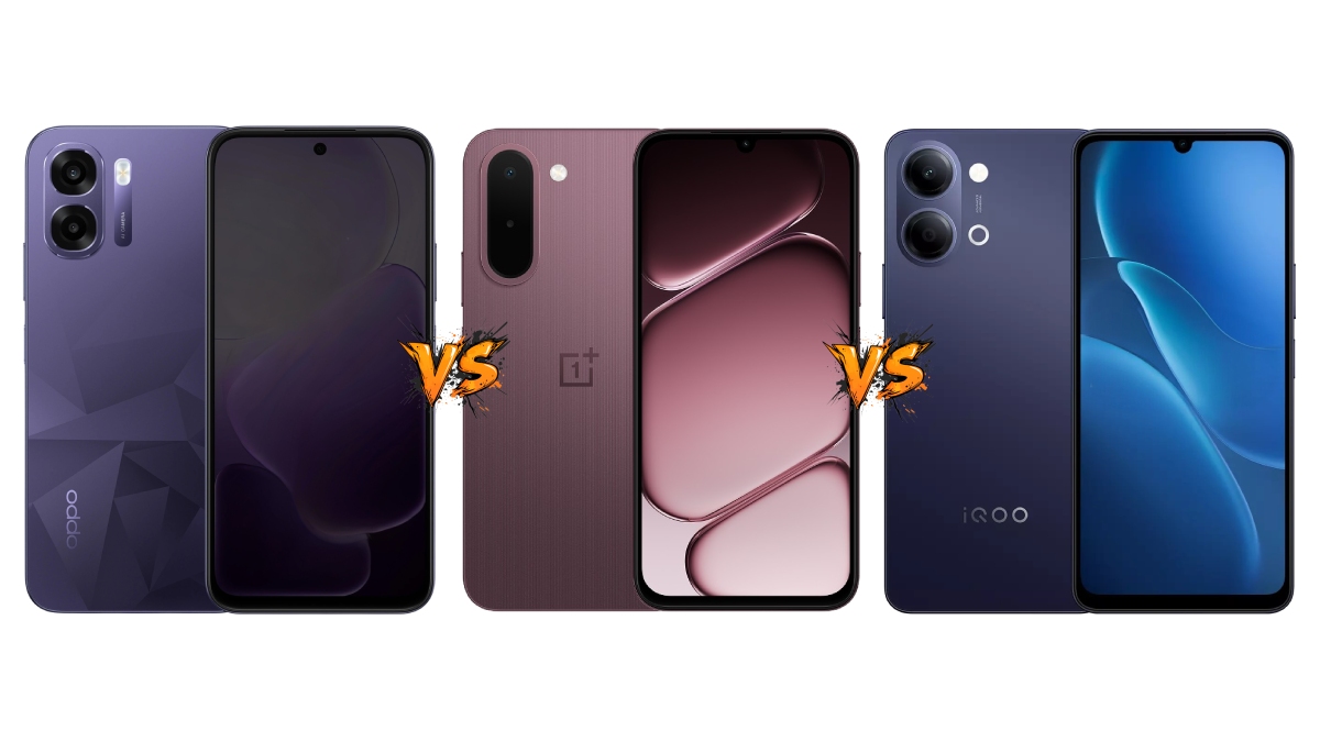 OnePlus N6x vs iQOO Z11 Lite vs Oppo K14x 5G: Price in India, Specifications and Features Compared