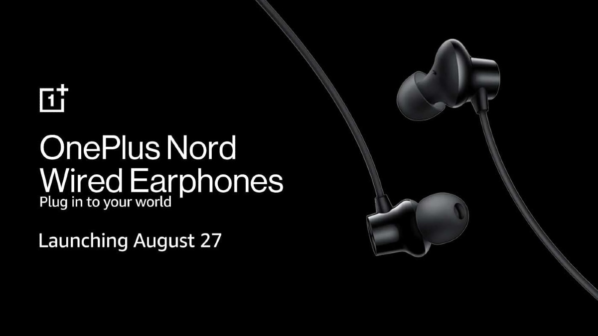 OnePlus Nord Wired Earphones India Launch on August 27 to Sport Bullets Wireless Z Like Design Technology News