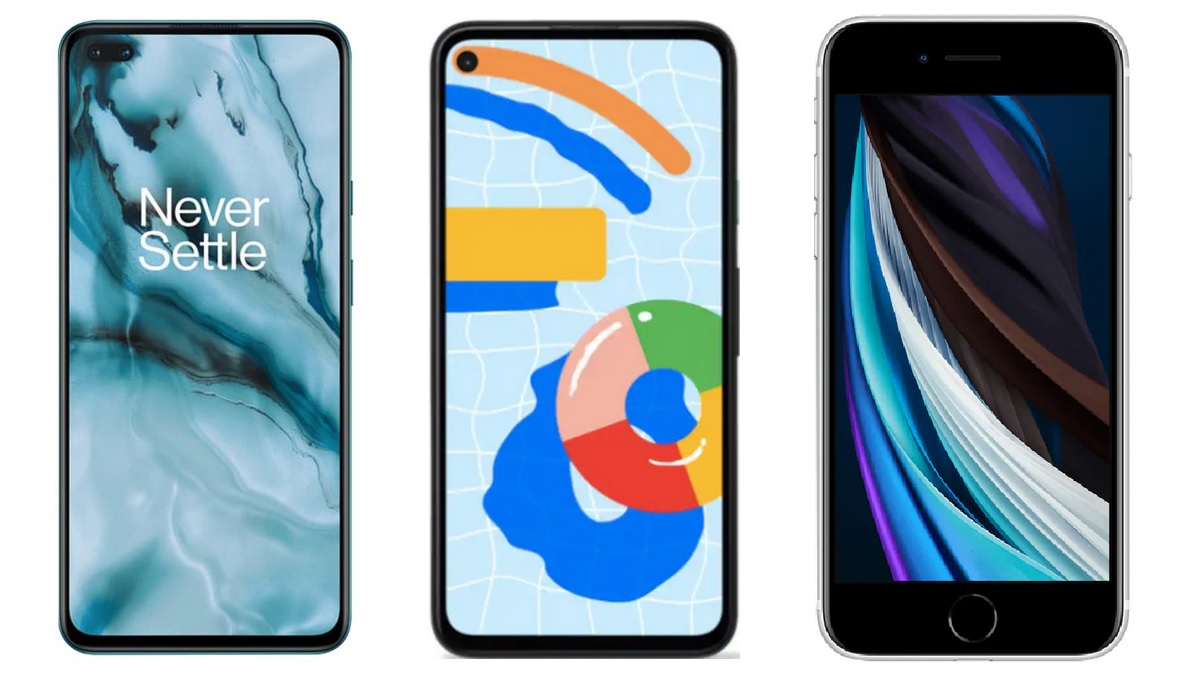 Oneplus Nord Vs Pixel 4a Vs Iphone Se 2020 Price In India Specifications Compared Ndtv Gadgets 360