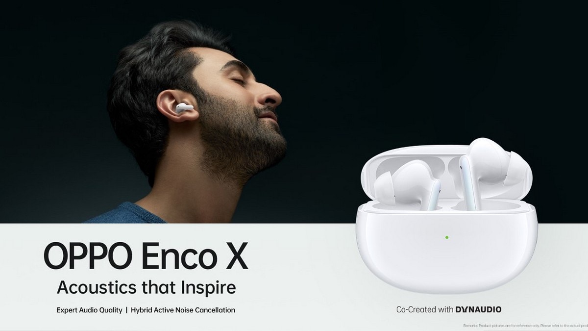 Oppo Enco X True Wireless Noise Cancelling Earphones India Launch