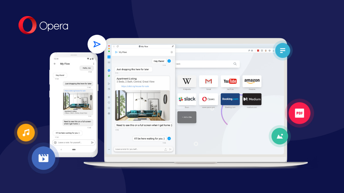 Opera for Android, Desktop Browsers Get Redesigned Sync Capabilities