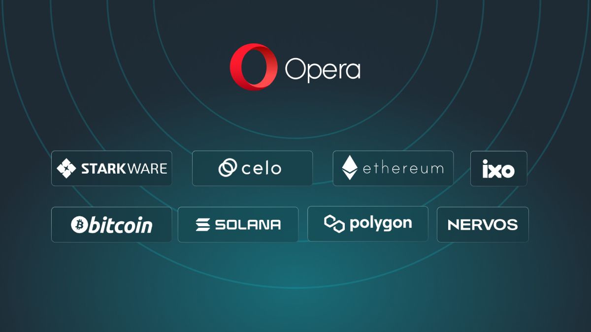 Opera's Crypto Browser Plans to Add Support for Solana, Polygon, Ronin and Other Blockchain Networks