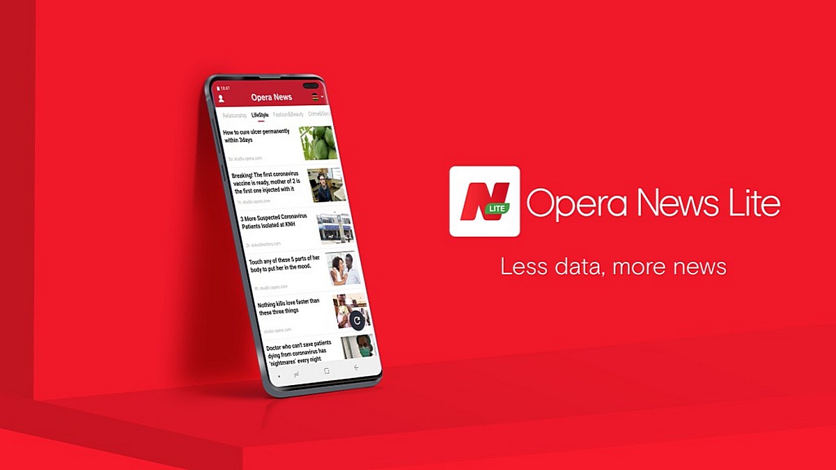 New Opera News Lite App Launched That Uses Less Data and Storage