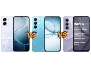 Oppo K14x 5G vs Realme Narzo 90x 5G vs Redmi 15 5G: Price in India, Specifications and Features Compared