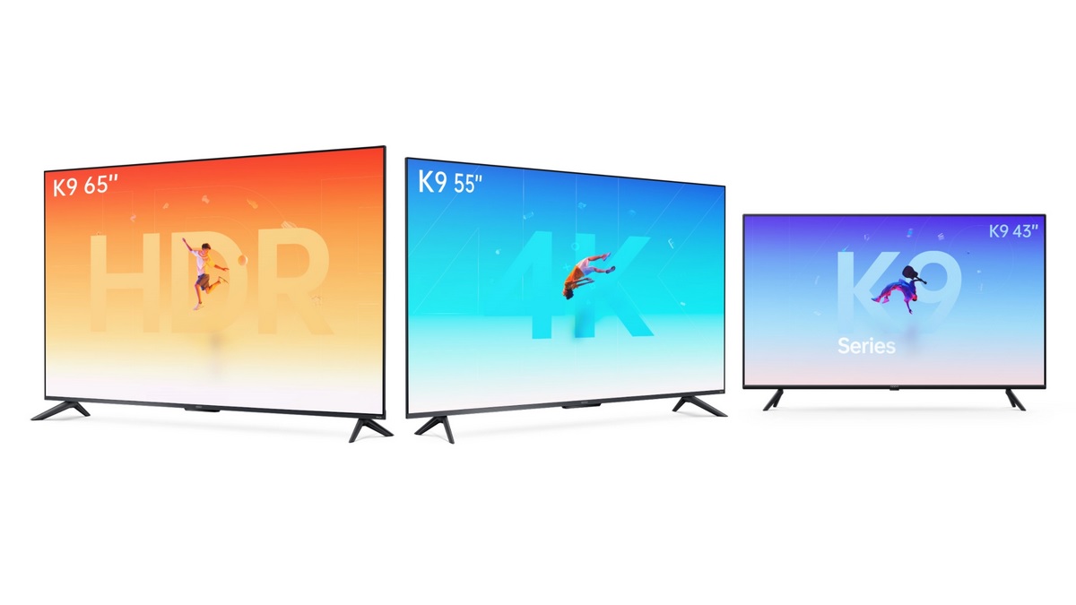 Oppo Smart TV K9 Series With 65-Inch, 55-Inch, 43-Inch Models, HDR10+, Dolby Audio Launched