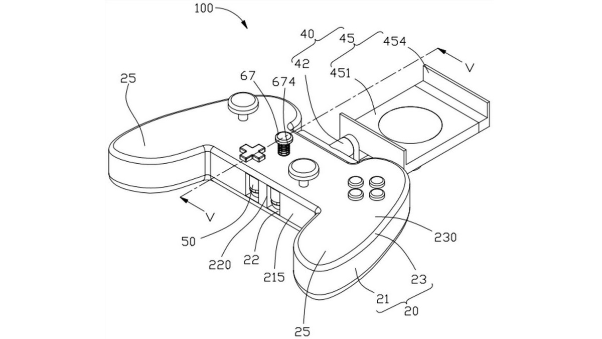 Oppo Patents Mobile Gaming Controller With Built-in Earphone Storage: Report