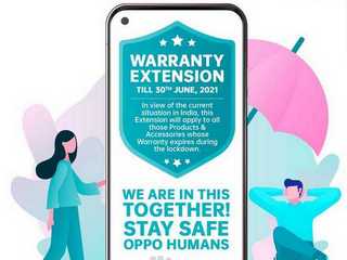 Oppo Extends Warranty in India Till June 30 Amidst COVID-19 Lockdowns