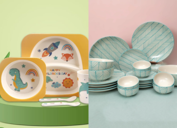 Sustainable Dining: Best Bamboo Fibre Dinnerware Sets for Kids and Adults