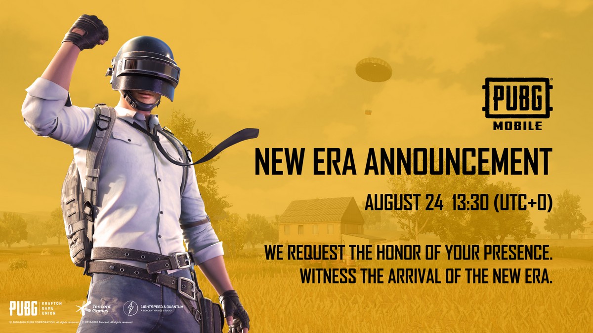 PUBG Mobile New Era Announcement Teased for August 24, May Bring Erangel 2.0