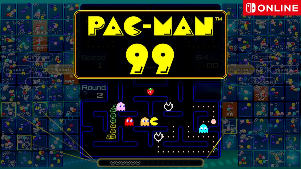 Pac-Man 99 Free-to-Play Battle Royale Game Announced for Nintendo Switch Online Members