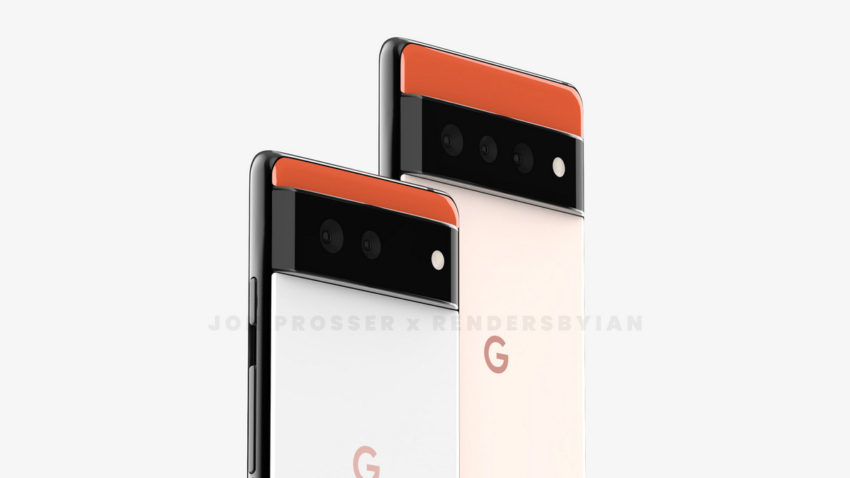 Google Pixel 6, Pixel 6 Pro Leaked Renders Show Striking New Design; Pixel Watch Surfaces as Well
