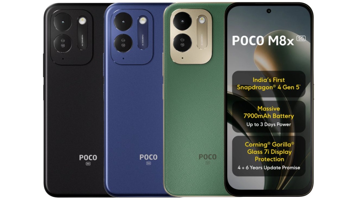 Poco M8x 5G কম দামে 7,900mAh ব্যাটারি, ট্রিপল কুলিং সিস্টেম, ও 50MP ক্যামেরার সঙ্গে লঞ্চ হল