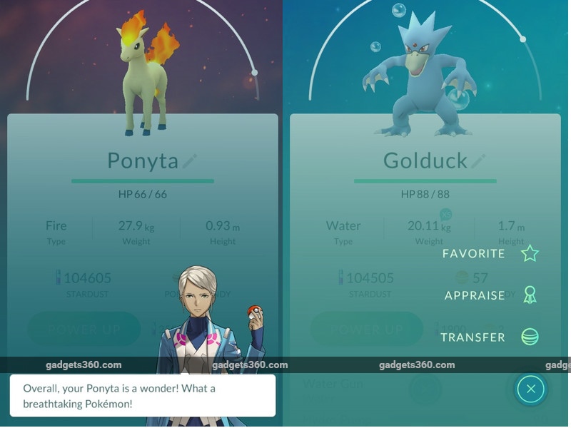 Pokemon Go Update Adds Appraisal, Fixes Training Battle Bug
