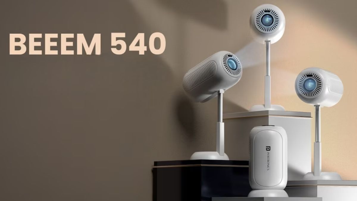 அறிமுகமானது Portronics Beem 540 Projector: Android 13 OS, 100 இன்ச் திரை - சலுகையுடன் வாங்குங்க!