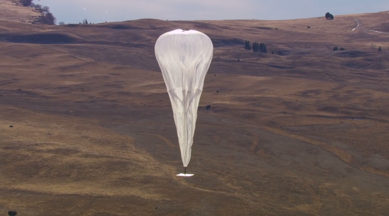 Google's High Altitude Internet Balloon Crashes in Kenya