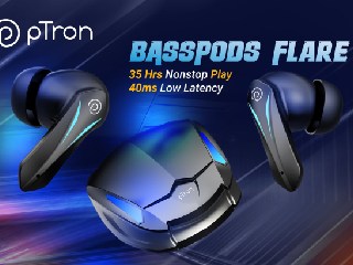Ptron Basspods Flare With Up to 35-Hour Total Playtime Launched in India: All Details