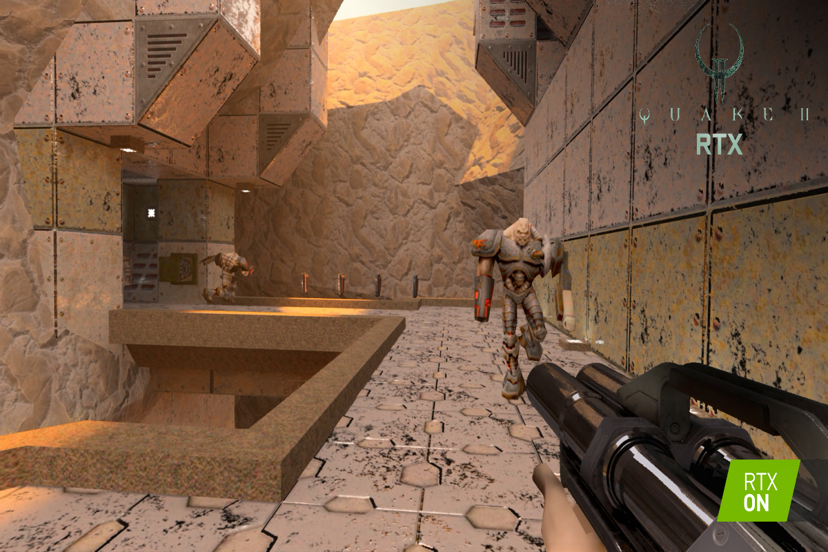 Quake II RTX Is the Classic Remastered by Nvidia, and It's Coming as a Free Download on June 6