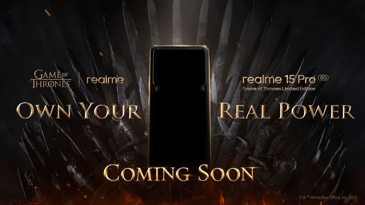 Game of Thrones ரசிகர்களுக்கு ஒரு சூப்பர் நியூஸ்! Realme 15 Pro 5G-யின் ஸ்பெஷல் எடிஷன் ஃபோன்