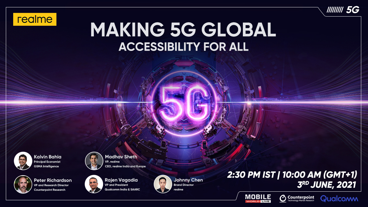 Realme 5G Global Summit Today, Realme GT 5G Launch Expected: How to Watch Livestream