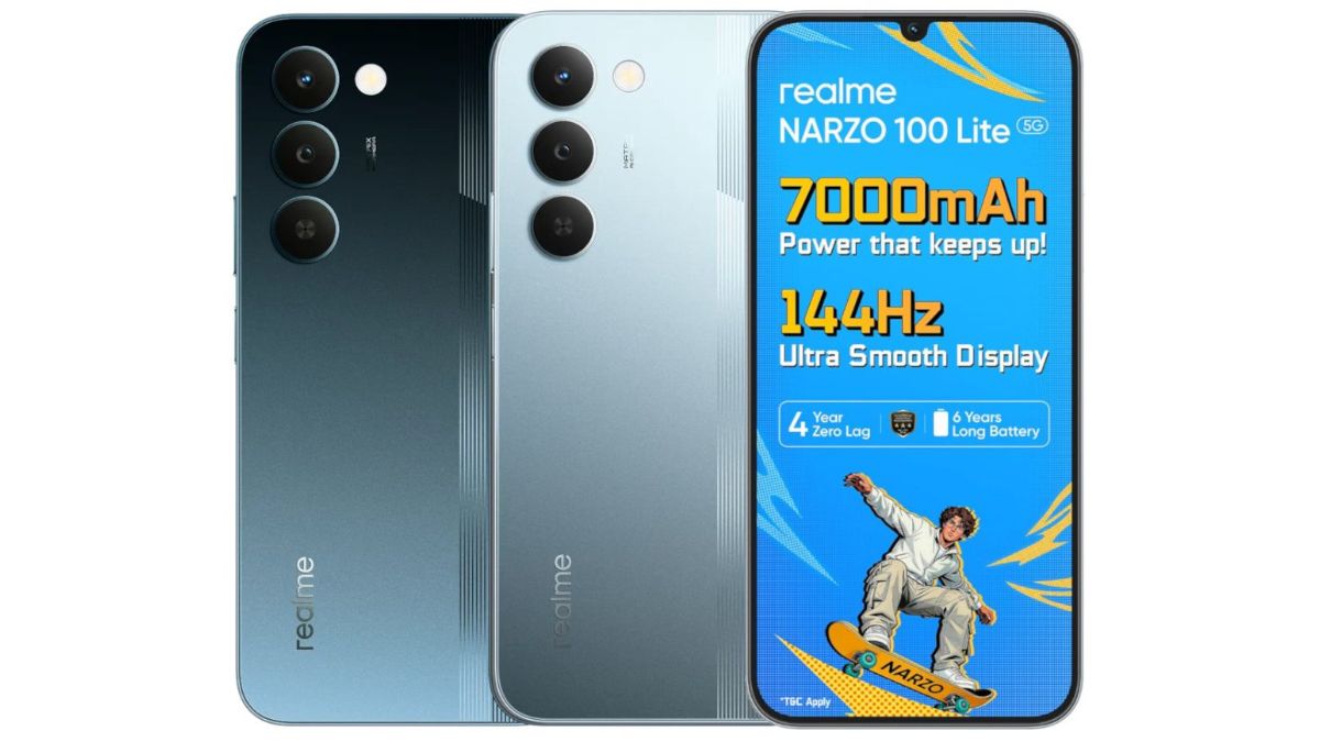 Realme Narzo 100 Lite 5G খুব সস্তায় লঞ্চ হল, 7000mAh ব্যাটারি ও 144Hz ডিসপ্লে মাত্র এই টাকায়