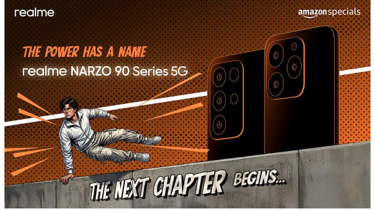 குறைஞ்ச விலையில பவர்ஃபுல் 5G போனா? Realme Narzo 90 சீரிஸ் வருது! Amazon-ல் விற்பனை! எந்தெந்த மாடல்ஸ்?