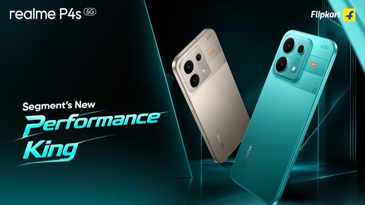 Realme P4s 5G লঞ্চ হচ্ছে আগস্ট 26, 8,000mAh ব্যাটারি-সহ দুর্দান্ত ফিচার্স