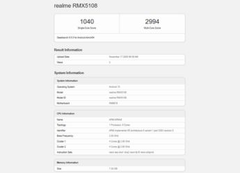 பட்ஜெட் செக்மெண்ட்ல Realme-ன் அடுத்த என்ட்ரி! RMX5108 போன்ல என்ன இருக்கு? Geekbench லீக்ஸ்
