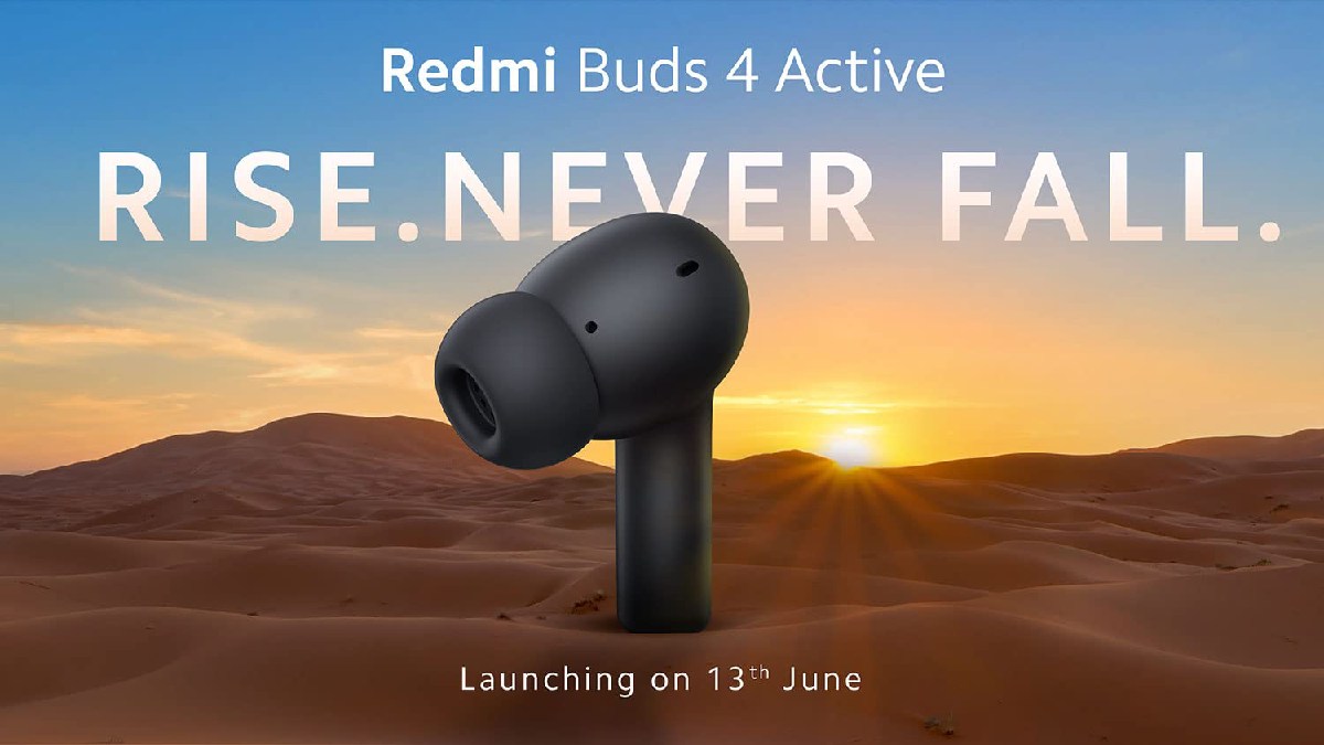 Redmi Buds 4 Active Launch Date Set for June 13, Availability Confirmed: Details