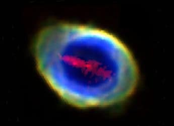 Astronomers Find Massive Iron-Rich Feature Lurking Under the Ring Nebula