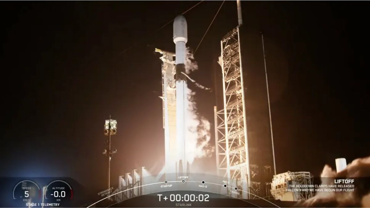 SpaceX Launches 23 Starlink Satellites on Falcon 9 Rocket From Cape Canaveral