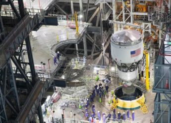 NASA Stacks Artemis 2 Second Stage While the Future of SLS Remains Uncertain