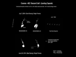 Soviet Venus Lander Kosmos 482 Crashes to Earth After 53 Years in Orbit Soviet Venus Lander Kosmos 482 Crashes to Earth After 53 Years in Orbit