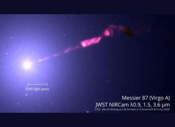 JWST Reveals Stunning New Details About M87’s Supermassive Black Hole Jet