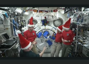 ISS Astronauts Celebrate Christmas in Orbit, Send Messages to Earth