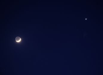 See a Wafer-Thin Crescent Moon Leapfrog Jupiter in the Post-Sunset Sky This Week