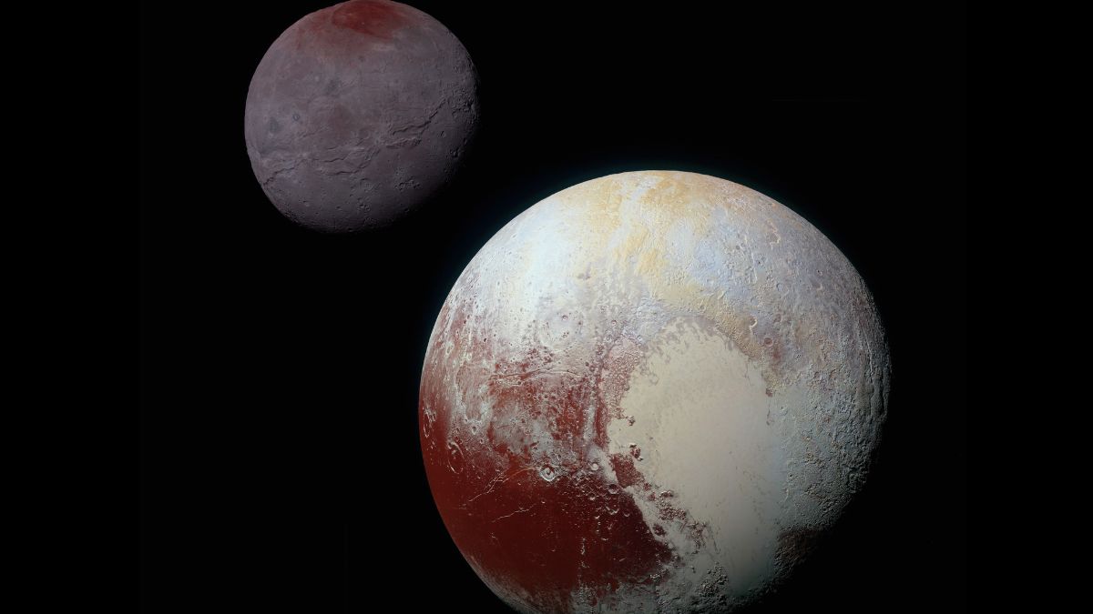 JWST Reveals Pluto&rsquo;s Haze Cools Atmosphere, Paints Charon&rsquo;s Poles Red