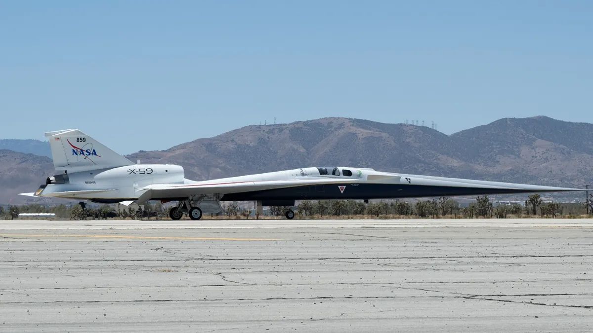 NASA&rsquo;s X-59 Moves Closer to First Flight with Advanced Taxi Tests and Augmented Vision