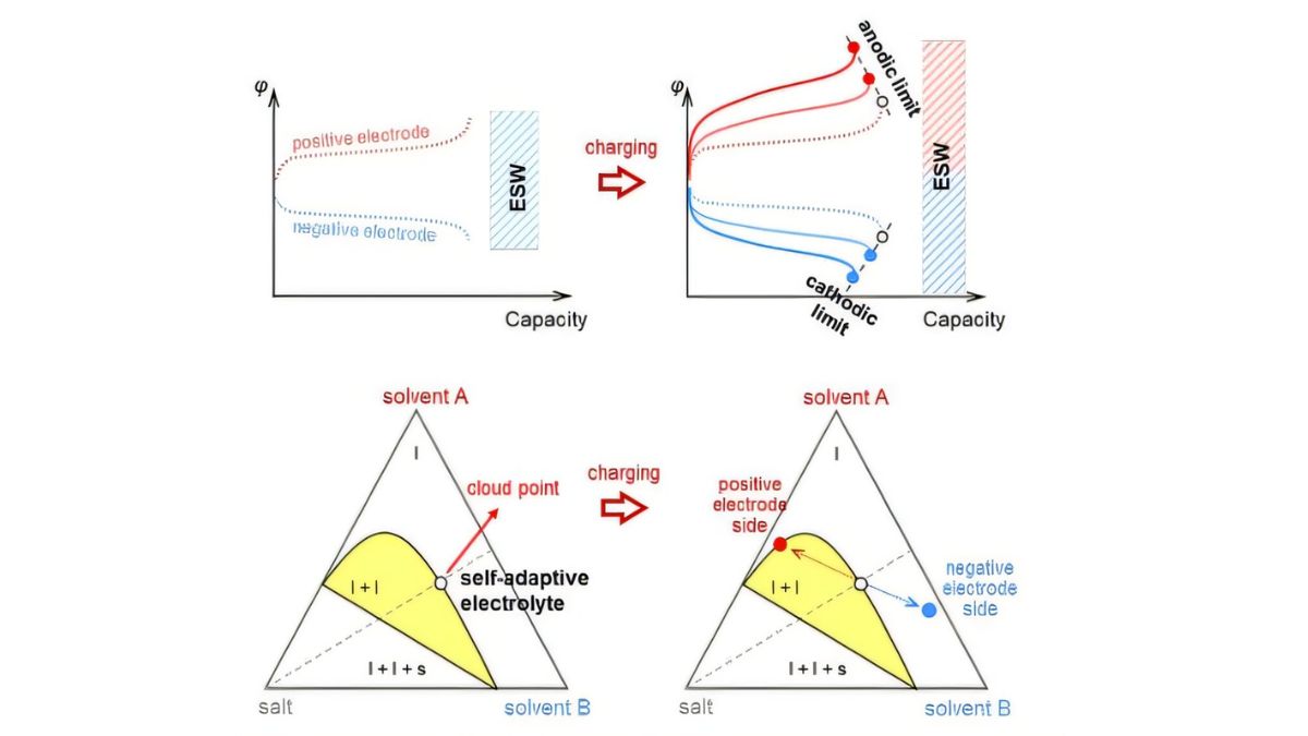 Self-Adaptive Electrolytes Expand Stability for Fast-Charging High-Energy Batteries