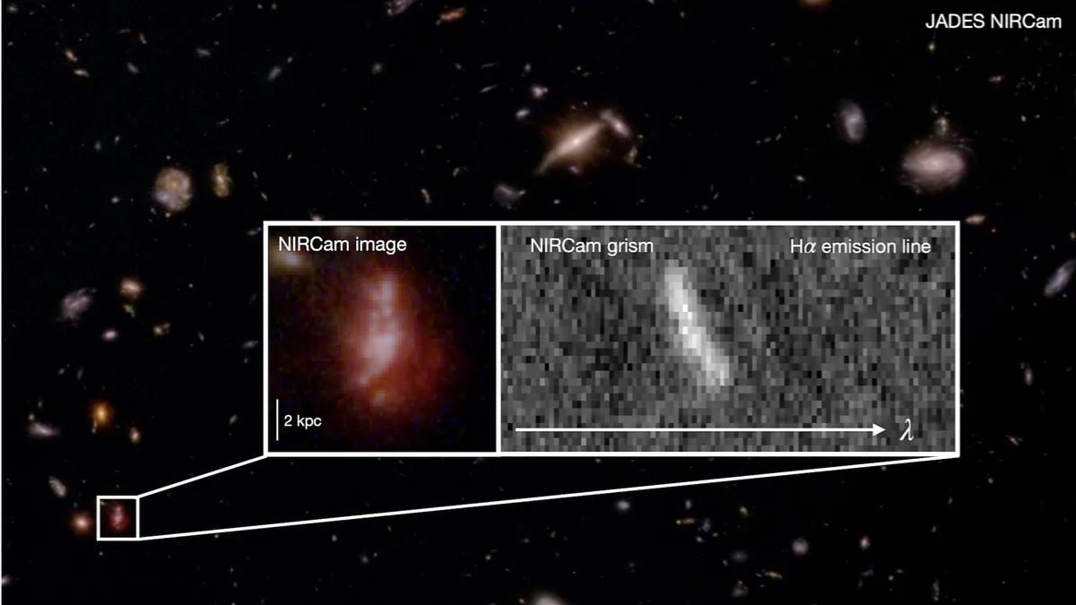 James Webb Telescope Finds Early Universe Galaxies Were More Chaotic Than We Thought