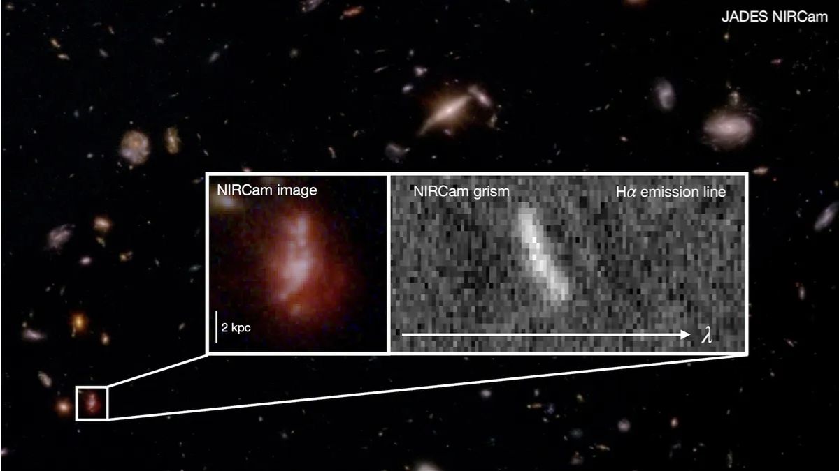James Webb Telescope Finds Early Universe Galaxies Were More Chaotic Than We Thought