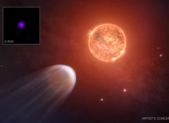 Young Exoplanet Spotted Shedding Atmosphere Under Stellar Radiation